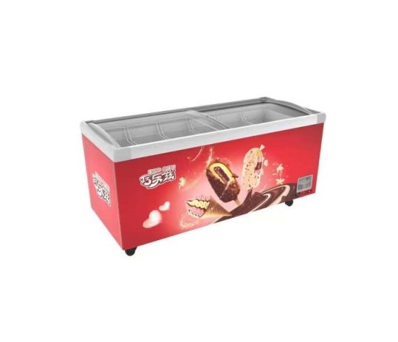 Horizontal display cabinet