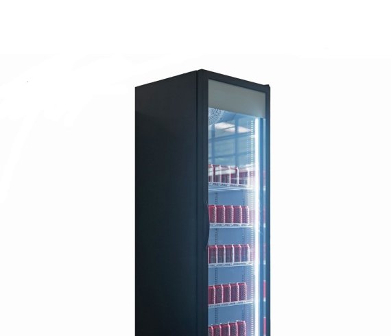 Vertical display cabinet